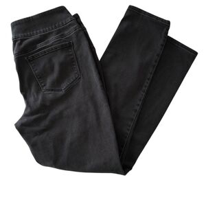 Chico's Faded Black "The So Slimming" Pull On Jeggings Size 1 (US Size 8)